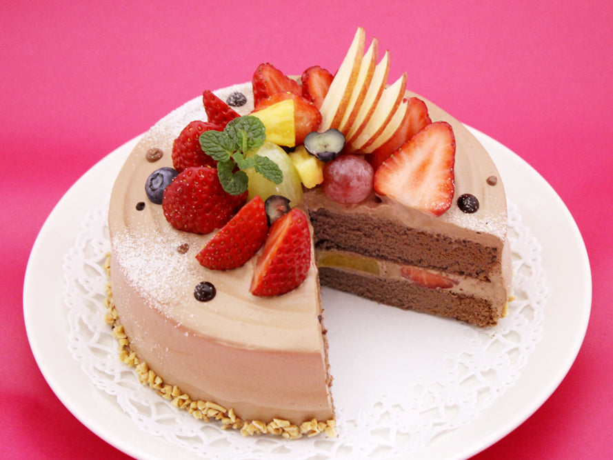 送料込】スポンジケーキ 6号 チョコレート（9個セット） – サン