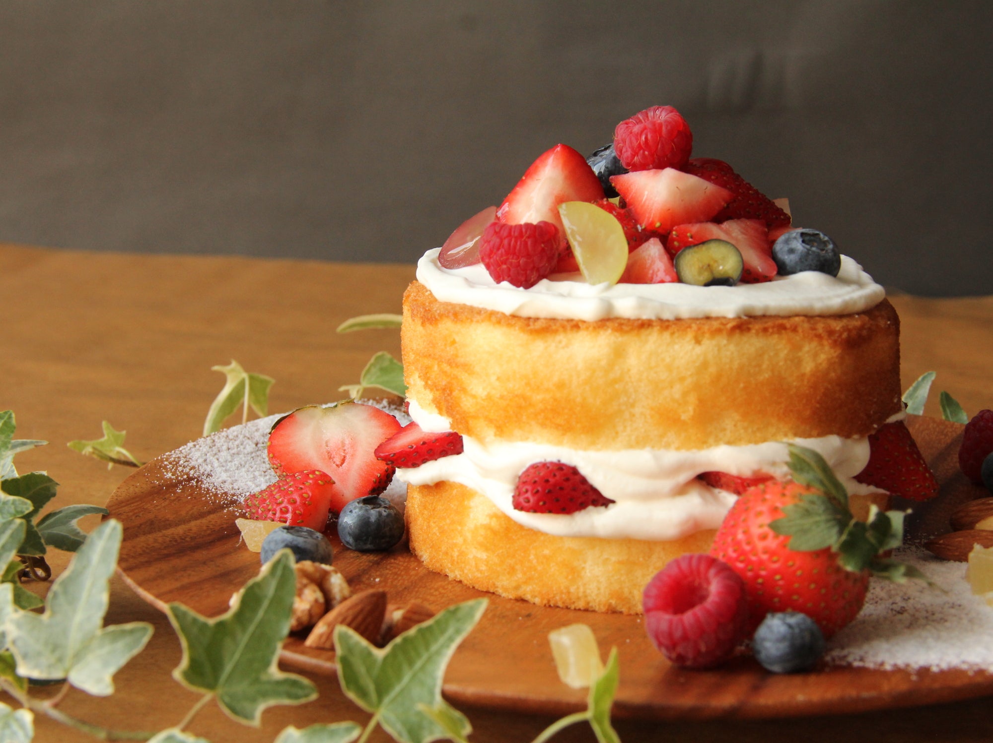 送料込】スポンジケーキ 5号 プレーン（9個セット） – サンラヴィアン